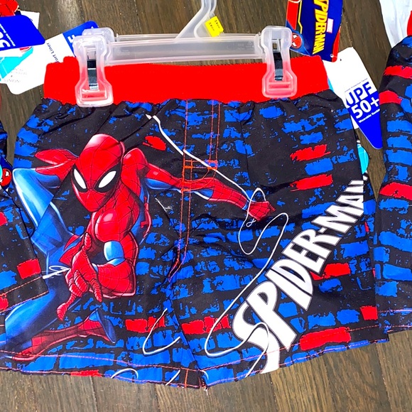 Marvel Other - Boys Spiderman Swim Trunks